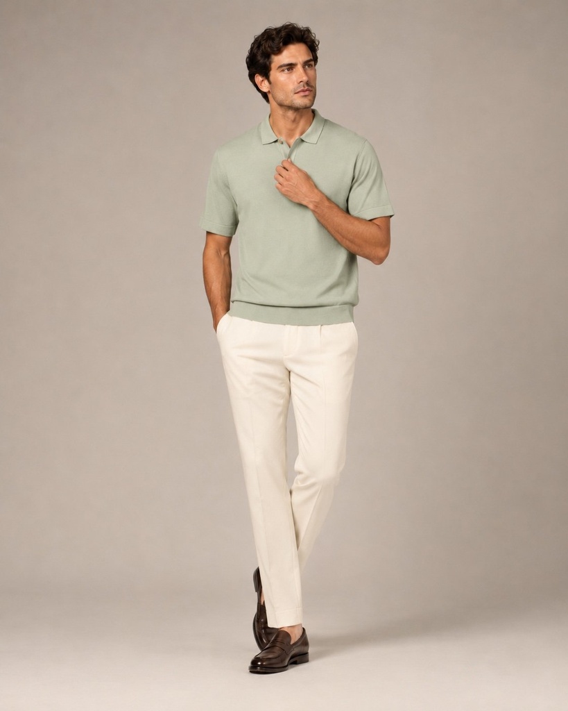 Polo maille GASPARD