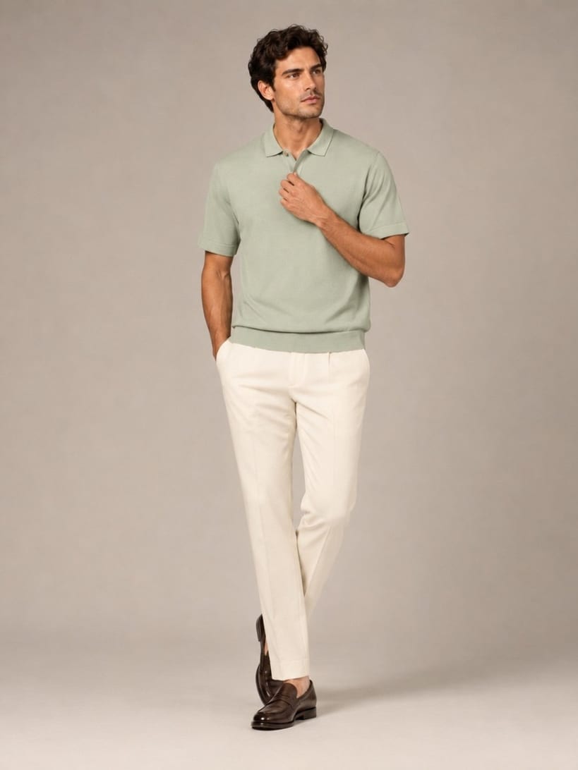Polo maille GASPARD