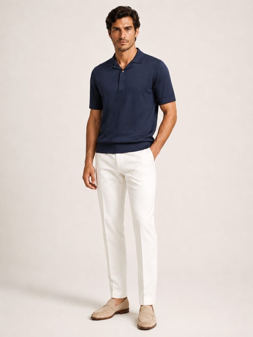 Polo maille GASPARD