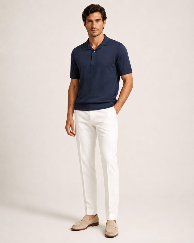 Polo maille GASPARD