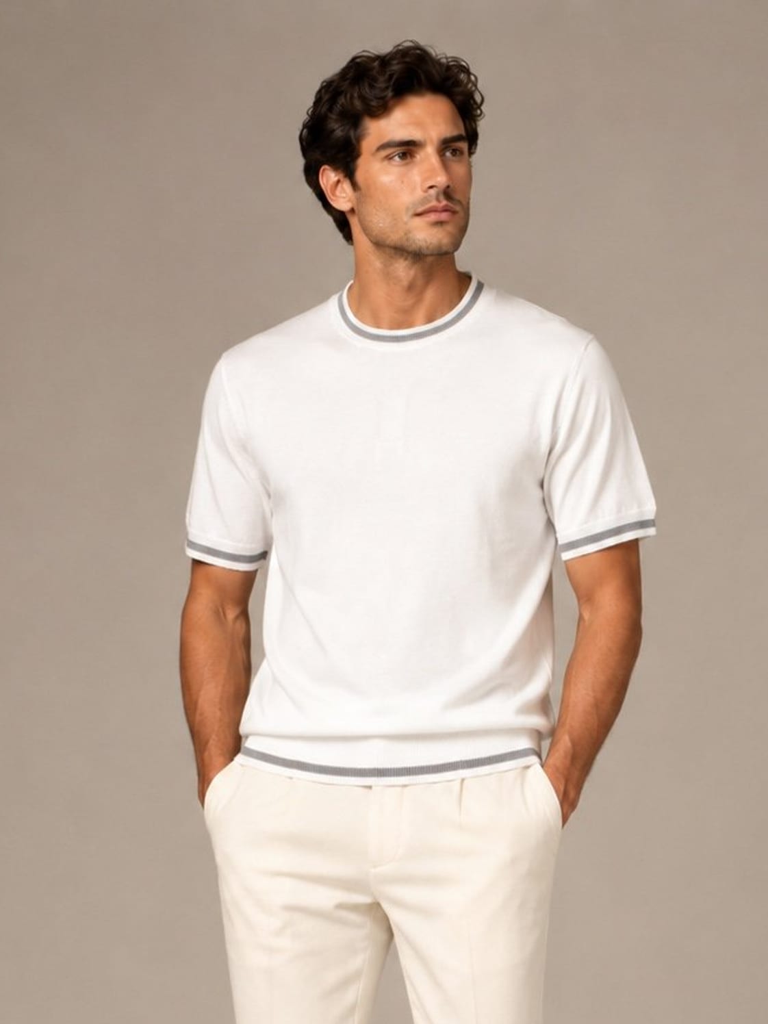 T-shirt maille MAXIME - Imagen 2
