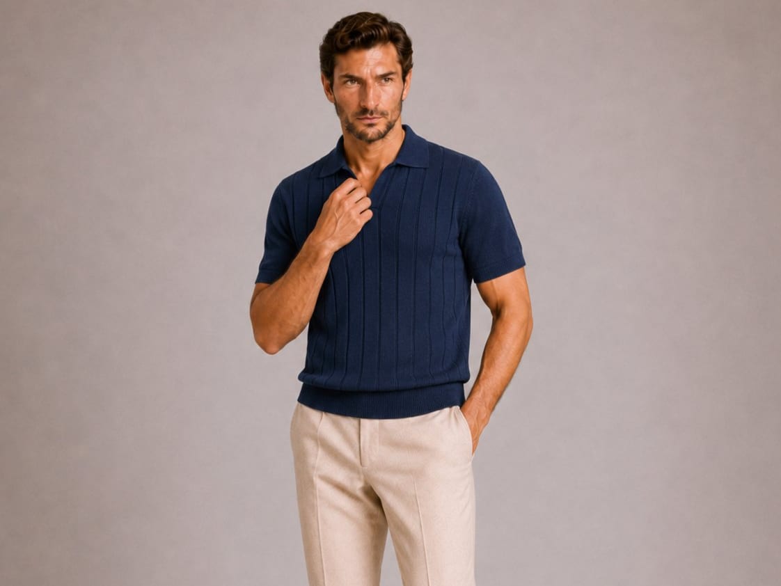 Polo maille MARTIN - Image 1