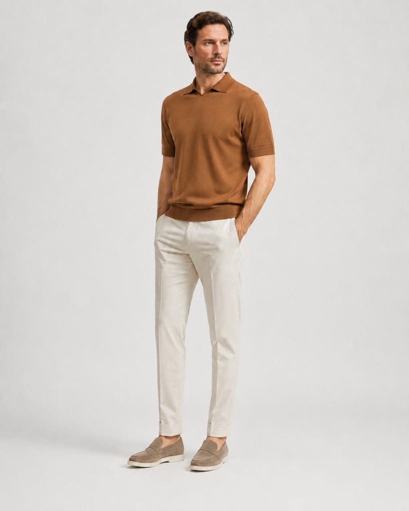Polo maille GASPARD