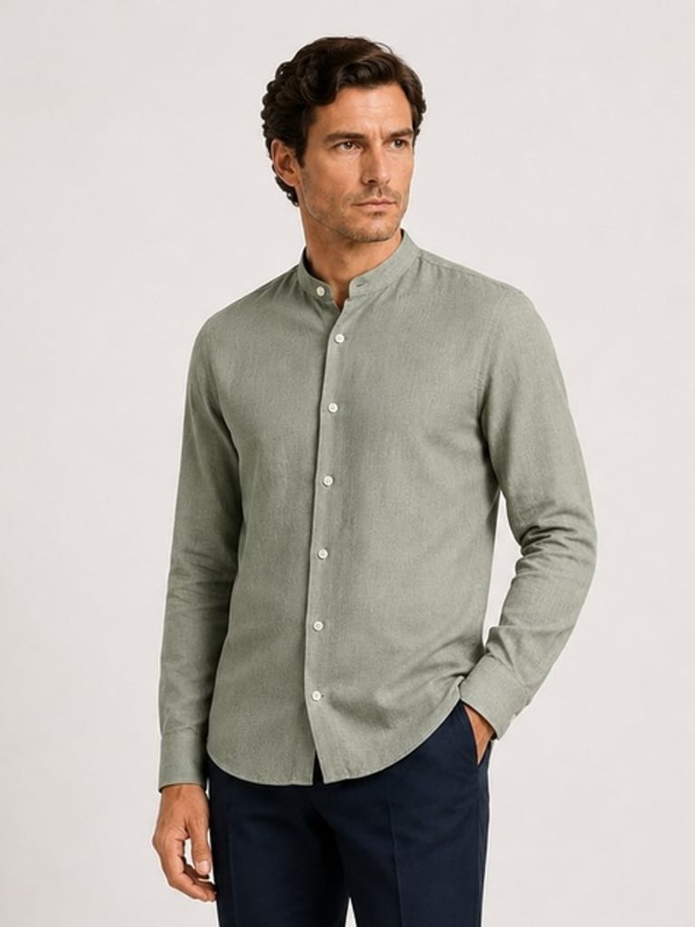Chemise col coreen TIMEO_075