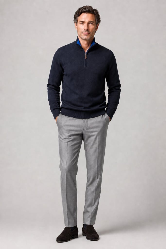 PULL 1/2 ZIP MELVIN 201