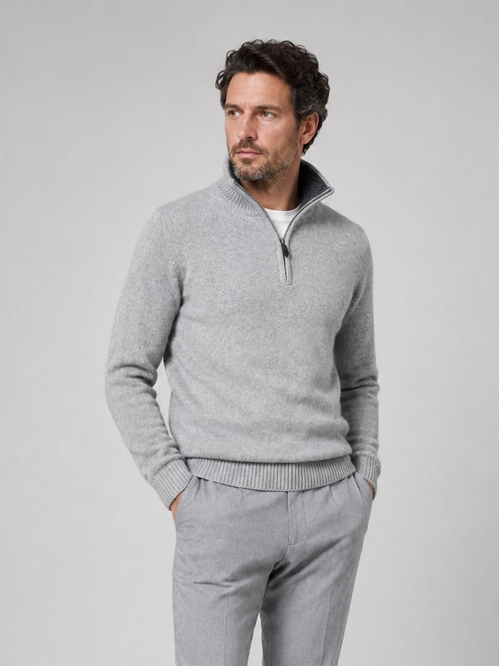PULL 1/2 ZIP MELVIN 201 - Imagen 2