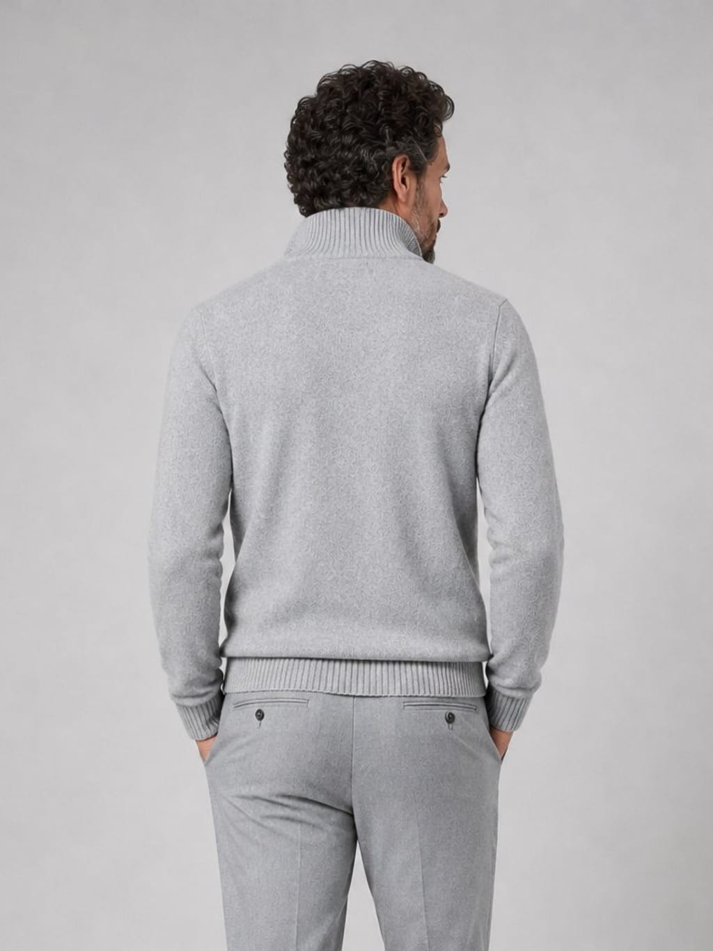 PULL 1/2 ZIP MELVIN 201 - Imagen 3