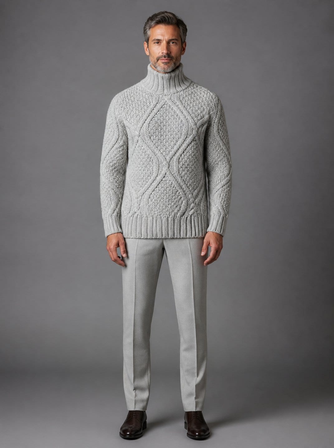 PULL COL ROULE MORELLO 203 - Image 1