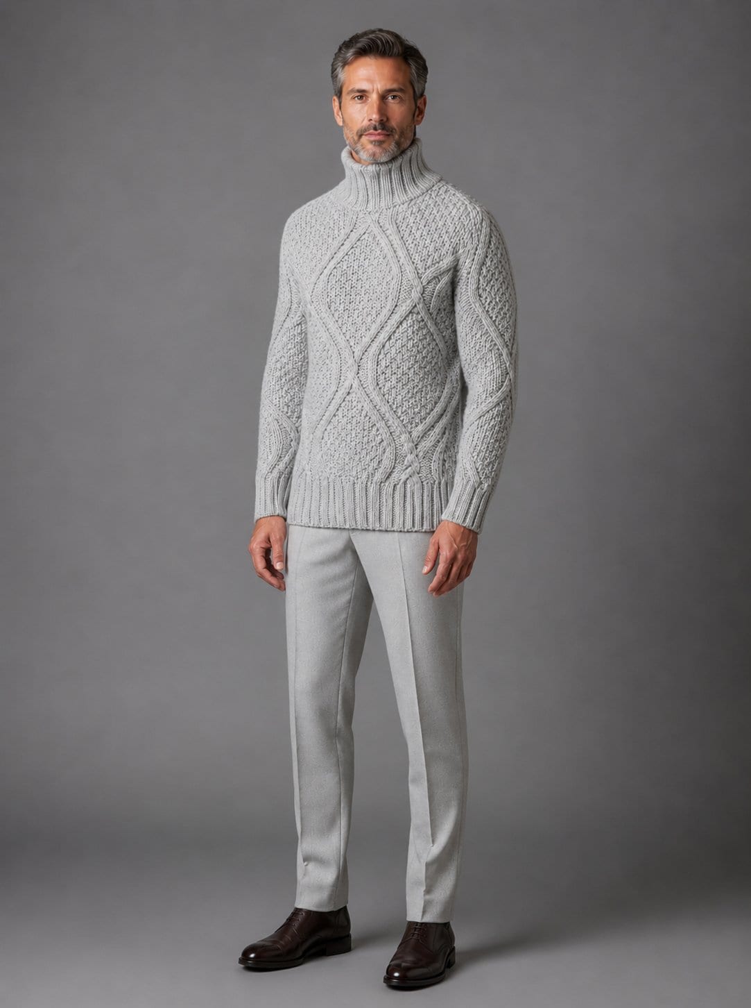 PULL COL ROULE MORELLO 203 - Image 2