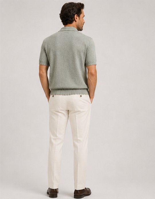 Polo washed maille VALENTIN - Image 4