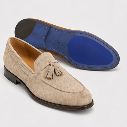 Mocassins suede leather ERWAN_130 - Imagen 4