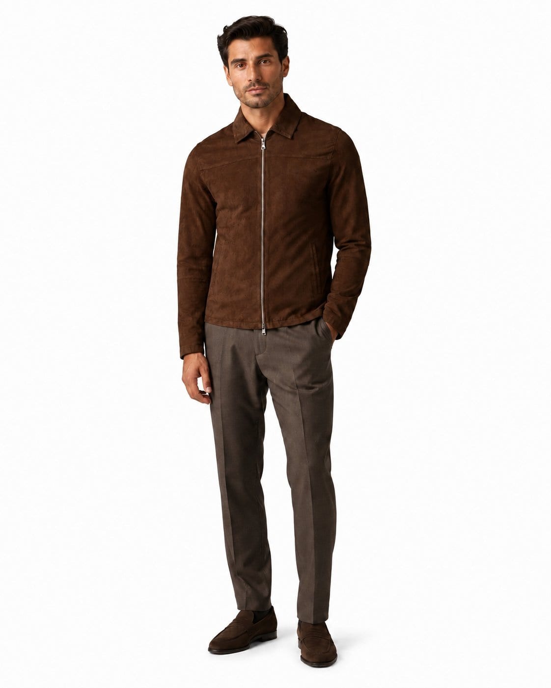 Blouson col chemise OWEN - Image 1
