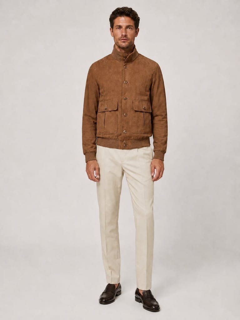 Bombers col tricot CLEMENT